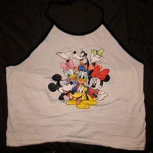 Disney Halter Crop Top